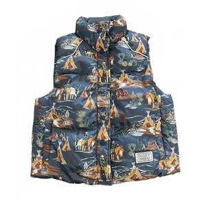 Hooey Women's Multicolor Western Print Vest